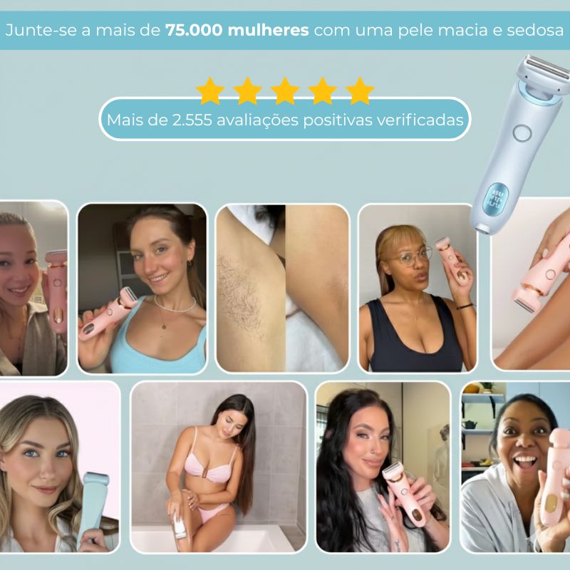 LisoPro™ - Obtenha uma pele suave em segundos